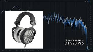 beyerdynamic DT 990 Pro ヘッドフォン出力音 [upl. by Elidad]