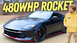 480WHP Tuned 2024 Nissan Z Nismo Is WILD  Review amp Driving [upl. by Kreda]