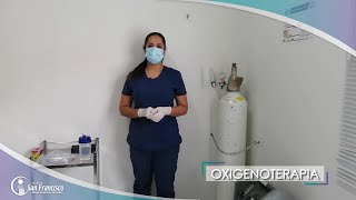 Procedimiento de Oxigenoterapia  CLISANF Saludable [upl. by Minica506]