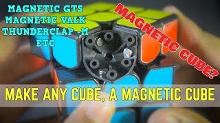 MAGNETIZE ANY CUBE  COMPLETE GUIDE TUTORIAL MAGNETIC CUBES [upl. by Jerman]