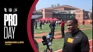 MarShawn Lloyd  USC Pro Day 2024 [upl. by Ludwig633]