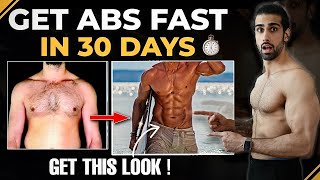 How To Get ABS in 30 Days  Best Diet Plan and Exercises To Lose Belly Fat [upl. by Moule745]