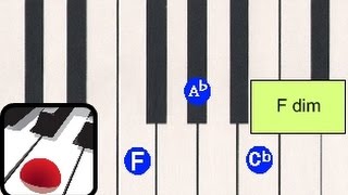 chords  aug amp dim  Lesson 7  The Piano Chord Book [upl. by Sivehc]