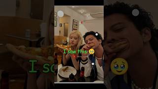 Look what I found in Rosé s new post 💀🤣 rosé bruno ytshorts funny fypviralシrosesarerosie [upl. by Cupo]