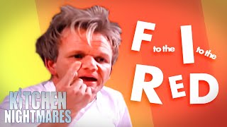 every time staff has been fired  Kitchen Nightmares [upl. by Beverlee]