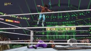 Seth Rollins vs Damian PreistWorld Heavyweight Championship  MITB  Full Matchgameplay wwe2k24 [upl. by Arriaet168]