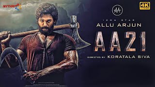 AA21  Allu Arjun Pooja Hegde New Released Action Movie  South Indian Hindi Dubbed Full Movie 2023 [upl. by Emmalynne]