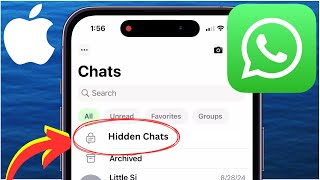 How To Hide WhatsApp Message Conversations on iPhone  Hide WhatsApp Chats [upl. by Aivilo]