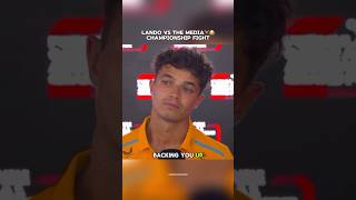 Lando Norris Vs The Media 🤔 trending formula1 f1 landonorris mclarenf1 [upl. by Aynodal]