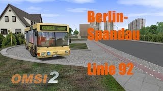 OMSI 2 Berlin Spandau Linie 92 23 [upl. by Navert826]