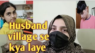 Husband village se kya lekar aye  Indian Mom vlog ❤️  Daily vlog  sisbrovlogs4539 [upl. by Ahsiya218]