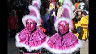 SaasFee Kinderumzug Fasnacht 2024 [upl. by Garling]