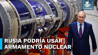 Rusia podría responder con armas nucleares a un ataque de Ucrania [upl. by Klingel748]