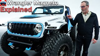 2023 Jeep Safari Electric Wrangler Magneto 30 Concept Explained [upl. by Ajit]