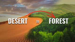 How Did Gobi Desert Turn Into The Gobi Forest In 20 Years Chinas Great Green Wall Earth Killer [upl. by Naggem]