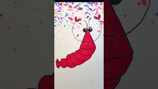 Simple drawing ideas  Step by step Drawing for kids🦞 [upl. by Einneb]