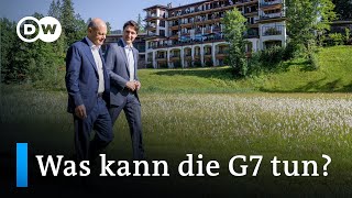 G7Gipfel Können die Länder der Ukraine helfen ohne Konflikte mit Russland zu haben [upl. by Katharyn771]