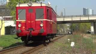 Historický vlak na jarní Floru Olomouc 2013  motorové vozy M131 Hurvínek [upl. by Fillander]