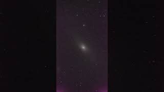 How Andromeda Galaxy looks through a Telescope [upl. by Llekim838]