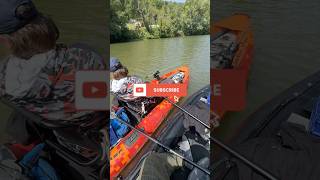 The NRS Pike and Savage Gear Erider nrspike erider330 kayaks inflatableboatfishing fyp shorts [upl. by Clementas]