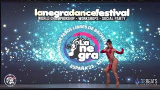 UMEKO YUKO UMEOKA FINAL SOLISTA FEMENINA BACHATA Mundial de Pasos Libres La Negra Salsa 2023 [upl. by Anthia]