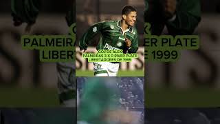 GOL DE ALEX DO PALMEIRAS NA LIBERTADORES DE 1999 PALMEIRAS 3 X 0 RIVER PLATE [upl. by Gaves]