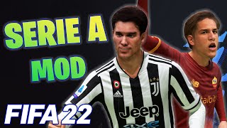 COME AVERE LA SERIE A su FIFA 22 con la JAYDEE MOD  TUTORIAL COMPLETO [upl. by Yauqram]