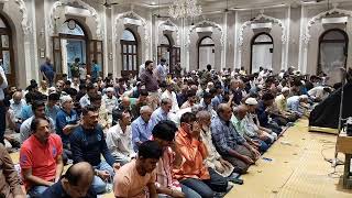 AZAN NAMAZ E MAGRIB ISHA KHOJA SHIA ISHNA ASHARI JAMA MASJID Mumbai INDIA 6 14 [upl. by Shayna]