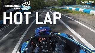 Buckmore Park Hot Lap  First Person amp Telemetry [upl. by Lugar457]