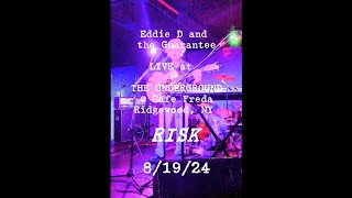 Live at The UNDERGROUND  Bar Freda  RISK  81924 [upl. by Hildegarde745]