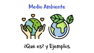 🌳🏠 ¿Qué es el Medio Ambiente 🏘🪴 Fácil y Rápido [upl. by Ramalahs735]