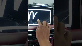 MG HS AS22 FICM Lcd test and touch screen test via Engineering mode [upl. by Milburt]