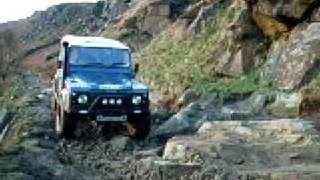 4x4 stanage edge off road landrover [upl. by Adnorahc]