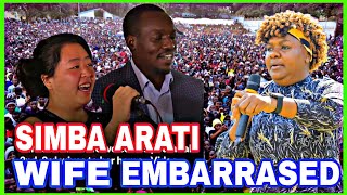 SIMBA ARATI WUFE EMBARRASED AND DENIED MIC TO TALK AT BURIAL IN BOBASI  KISII NEWS TODAY [upl. by Robillard273]