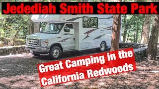 Jedediah Smith Sate Park  Great Camping in the California Redwoods [upl. by Stacee]