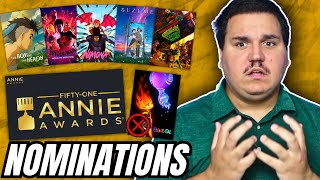 2024 Annie Awards Nominations REACTION DISNEY SHUT OUT [upl. by Nileuqcaj999]