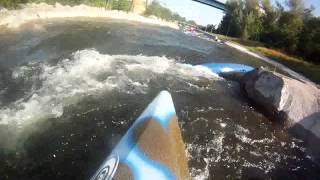 Canoëkayak sur lArdèche  Rivière artificielle de Vallon Pont dArc [upl. by Asante86]