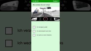 🚘 Führerschein Theorieprüfung🚦führerscheinprüfung führerschein theorieprüfung [upl. by Gilbertina]