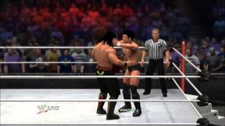 【WWE13】柴田勝頼vs後藤洋央紀【PS3】 [upl. by Akiehsat]