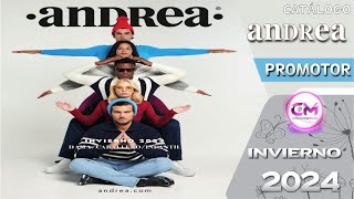 CATALOGO ANDREA PROMOTOR INVIERNO 2024 [upl. by Anec]