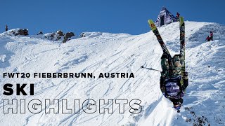 FWT20 Fieberbrunn Austria  Ski Highlights [upl. by Brunhilda214]