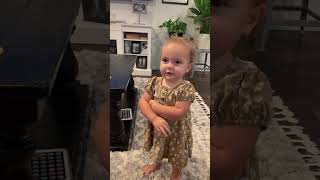 Toddler Who Cant Yet Speak Gets Point Across Loud and Clear [upl. by Pelligrini]