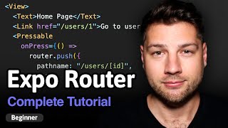 Learn Expo Router  Complete Tutorial [upl. by Nalo]