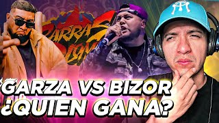 GARZA mide su PLUMA contra BIZOR  SKIPER reacciona a BIZOR vs GARZA  Batalla Escrita [upl. by Erdei]