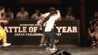 Body Carnival vs Gun Smoke BreakersSEMI FINAL BATTLEBATTLE OF THE YEAR 2016 JAPAN [upl. by Fonz812]