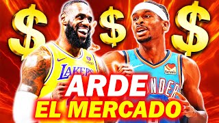 MUCHOS FICHAJES ANTES DE QUE EMPIECE LA NBA EL MERCADO ARDE [upl. by Giddings718]