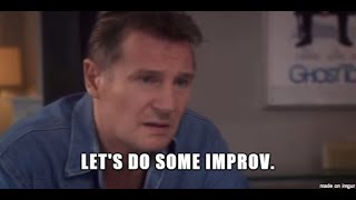 LIAM NEESON  Improvisational Comedy  Lifes Too Short [upl. by Jo-Anne350]