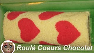 Biscuit Roulé Coeurs au Chocolat [upl. by Jerrie]