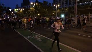 San Francisco Marathon 2018 Corrals G amp H Slow Motion [upl. by Volin]