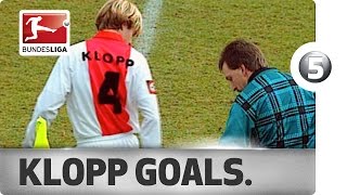 Jürgen Klopp  Top 5 Goals [upl. by Nuahsel]